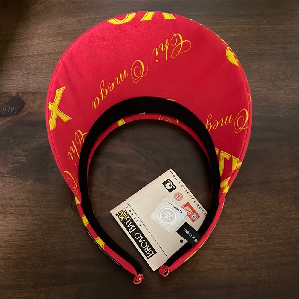 Chi Omega Visor Hat - Picture 2 of 8